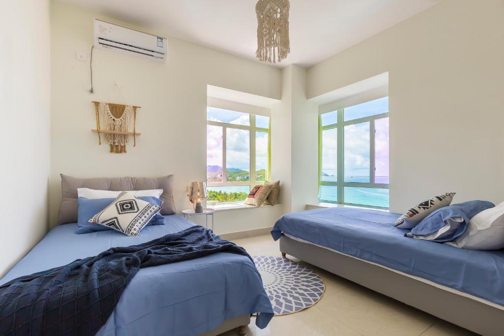 Сьюит (Суперлюкс с видом на море), Sanya Sun Seaview Apartment