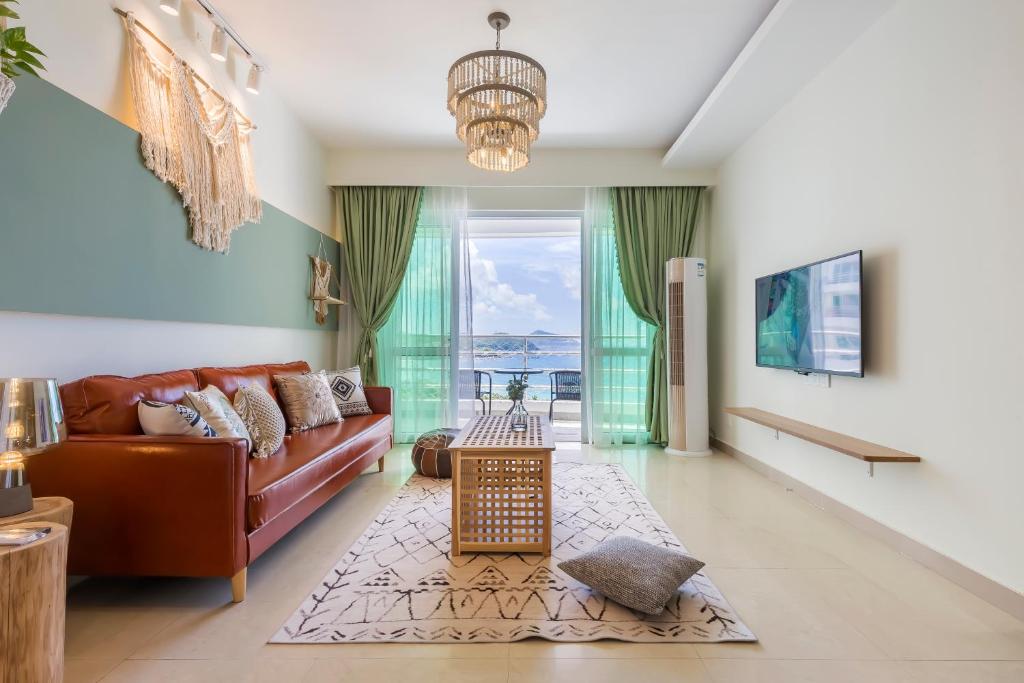 Сьюит (Суперлюкс с видом на море), Sanya Sun Seaview Apartment