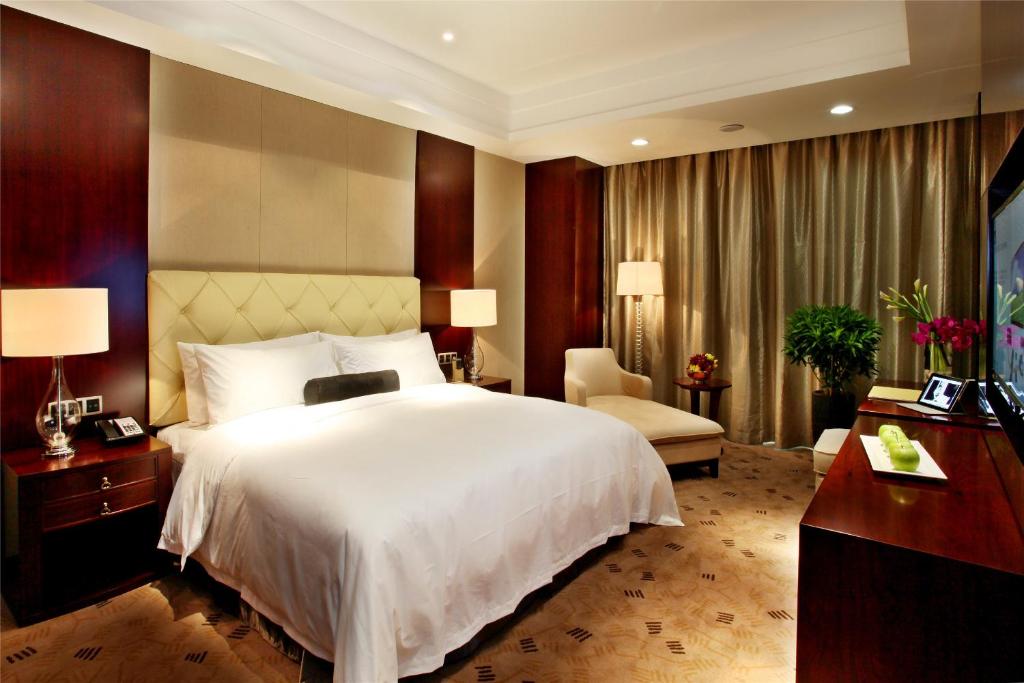 Двухместный (Двухместный номер Делюкс с 1 кроватью) отеля Grand Barony Xi'an, Сиань
