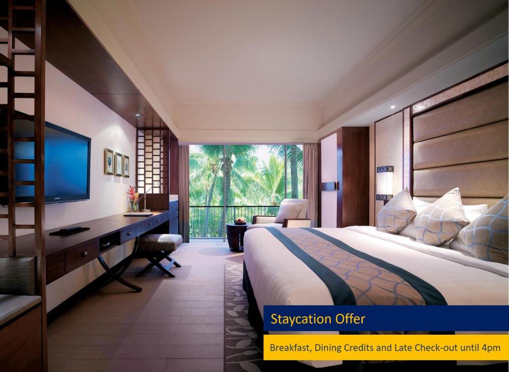 Двухместный (Предложение Staycation - Двухместный номер Делюкс с 2 отдельными кроватями) курортного отеля Shangri-La's Mactan Resort & Spa, Мактан