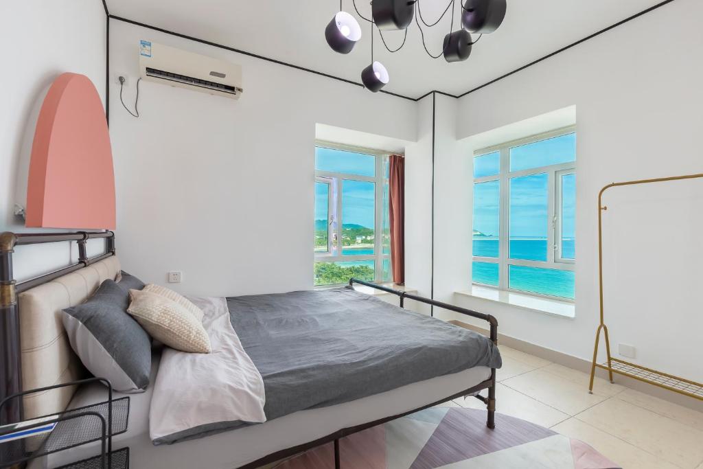 Апартаменты (Апартаменты с видом на море), Sanya Sun Seaview Apartment