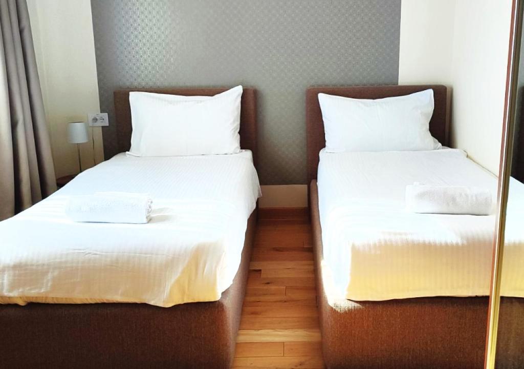 Апартаменты (Апартаменты с 1 спальней и 2 односпальными кроватями) отеля Prime Hotel Garni, Белград