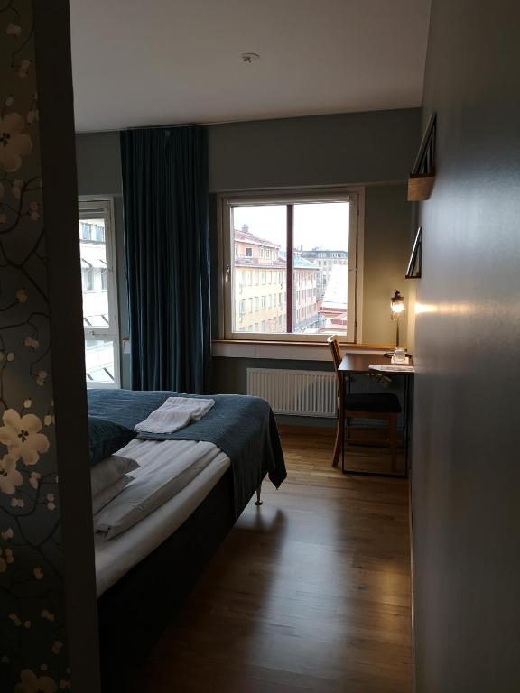 Двухместный (Улучшенный двухместный номер с 1 кроватью) отеля Uppsala CityStay Hotel, Уппсала