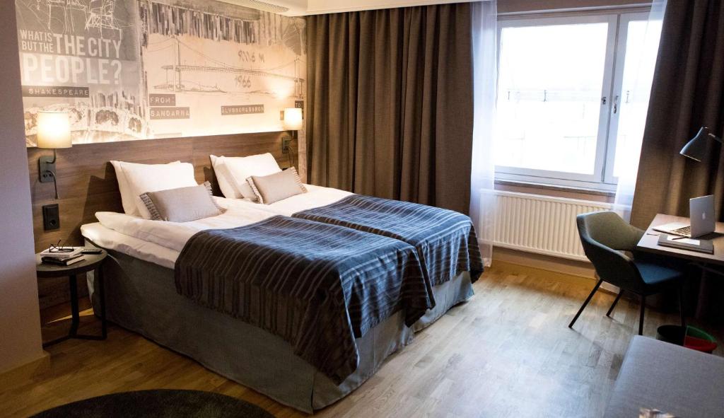Двухместный (Стандартный двухместный номер с 2 отдельными кроватями) отеля Scandic Opalen, Гетеборг