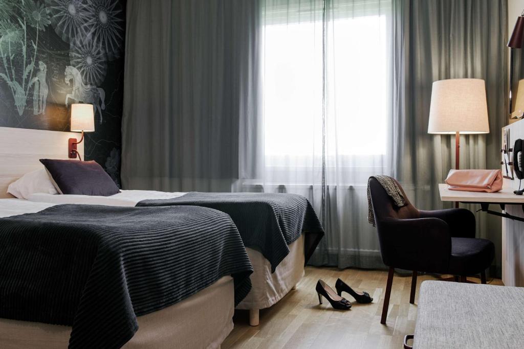 Двухместный (Стандартный двухместный номер с 1 кроватью или 2 отдельными кроватями) отеля Scandic Segevång, Мальме