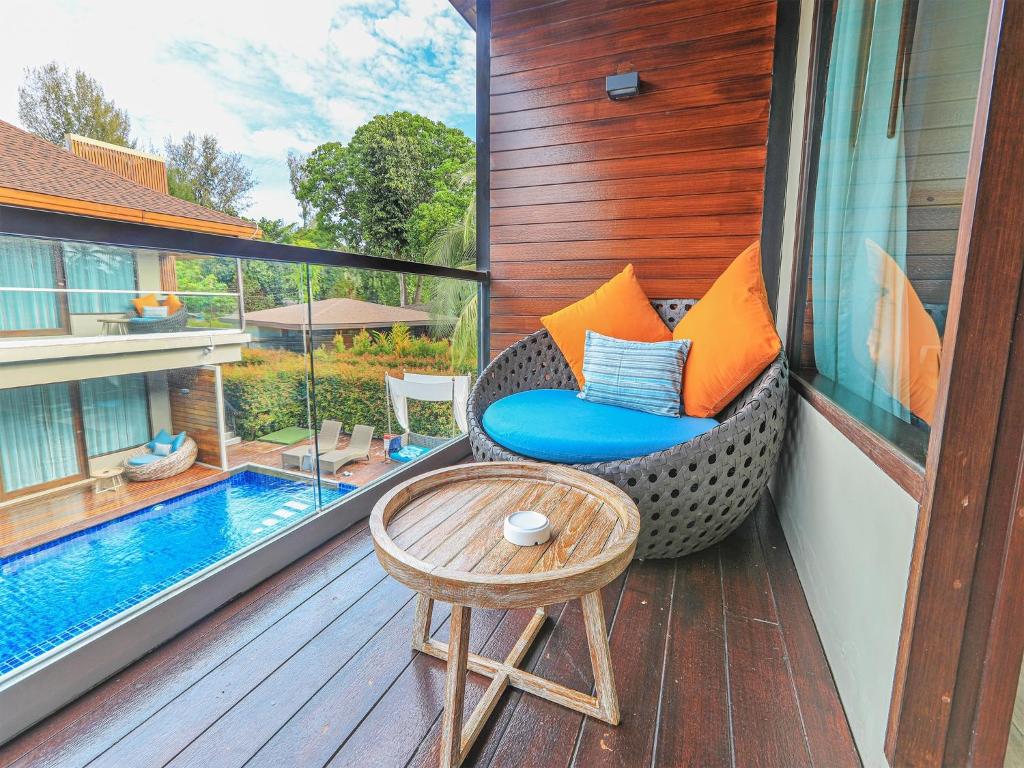 Двухместный (Двухместный номер Делюкс с 1 кроватью или 2 отдельными кроватями, вид на сад) курортного отеля AKIRA Lipe Resort, Ко-Липе