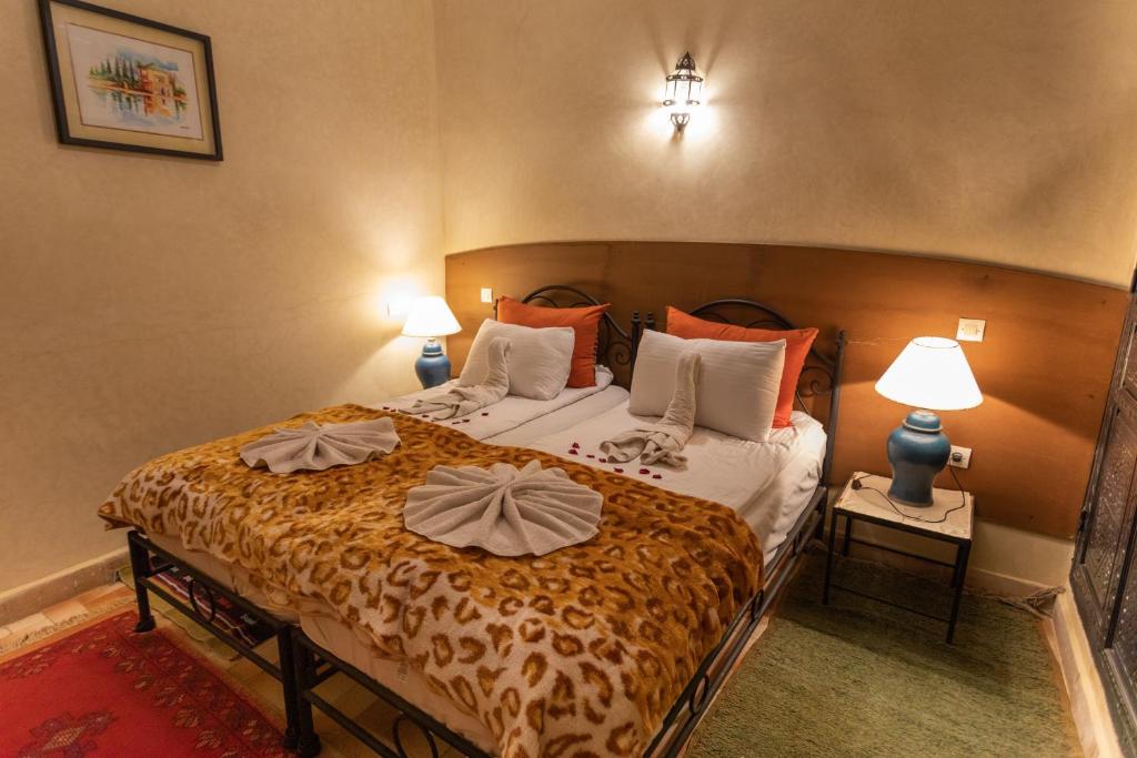 Двухместный (Двухместный номер с 1 кроватью, вид на сад) отеля Riad Losra, Марракеш