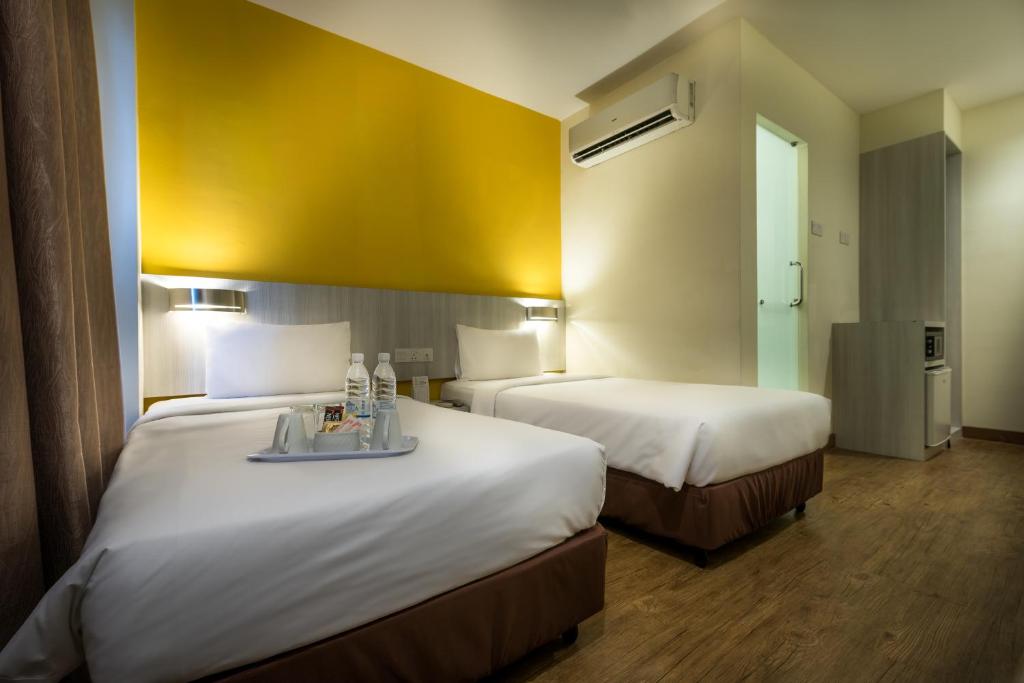 Двухместный (Двухместный номер с 1 кроватью или 2 отдельными кроватями, без окна) отеля Hotel Sentral KL @ KL Sentral Station, Куала-Лумпур