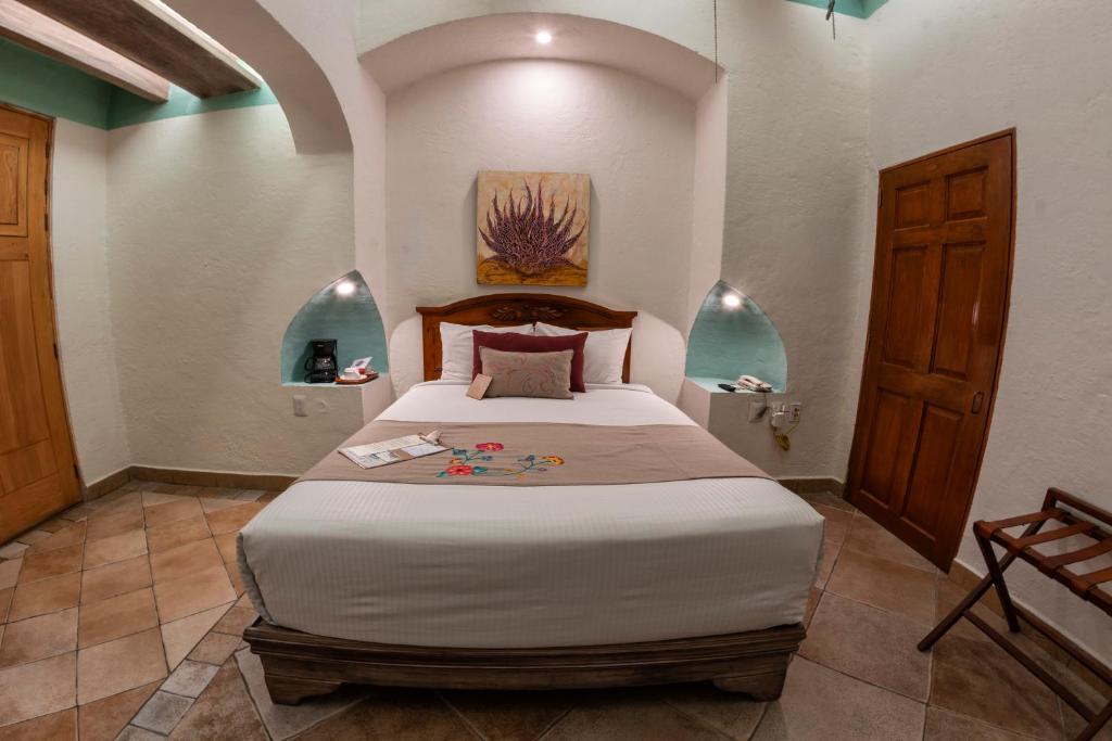 Двухместный (Небольшой двухместный номер с 1 кроватью) отеля Casa De Sierra Azul, Оахака-де-Хуарес