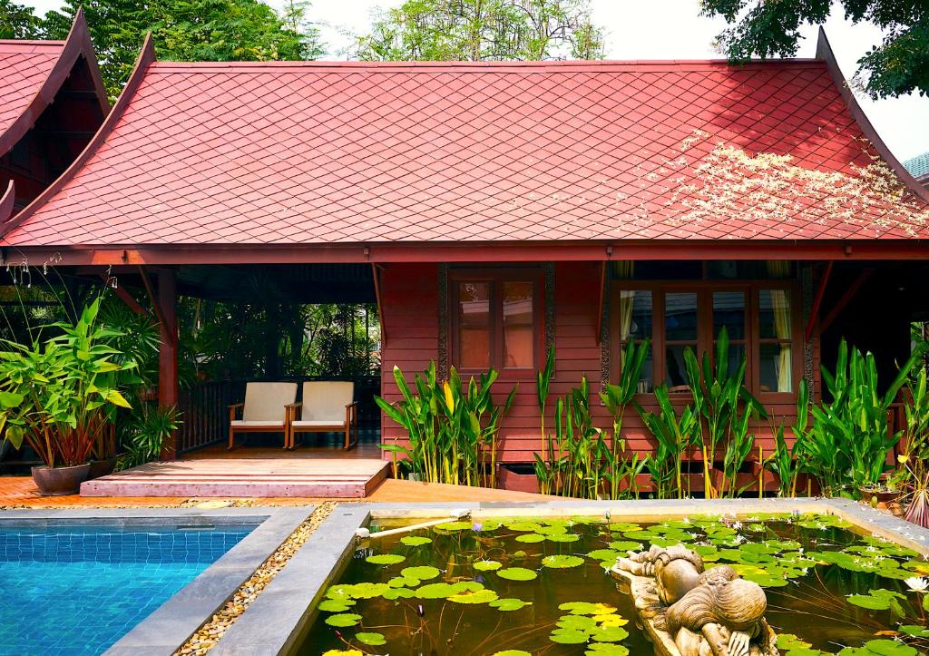 Вилла (Вилла - У бассейна), Ruenkanok Thaihouse Resort