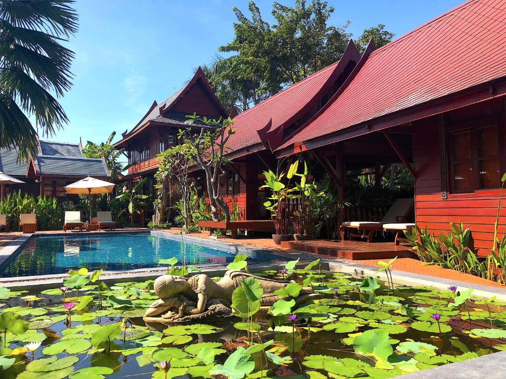 Вилла (Вилла - У бассейна), Ruenkanok Thaihouse Resort