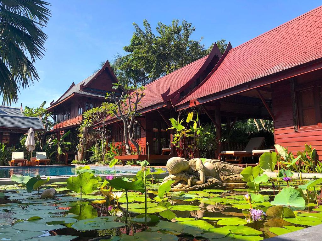 Вилла (Вилла - У бассейна), Ruenkanok Thaihouse Resort