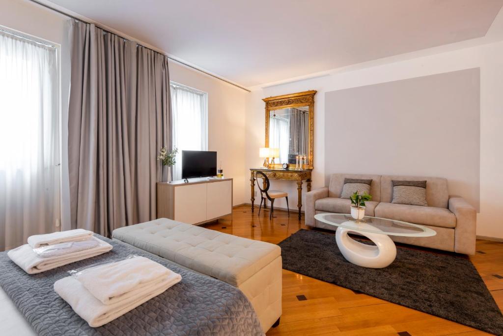 Апартаменты (Апартаменты с 1 спальней - Via Romagnosi 4 A) апартамента Milan Royal Suites - Centro, Милан