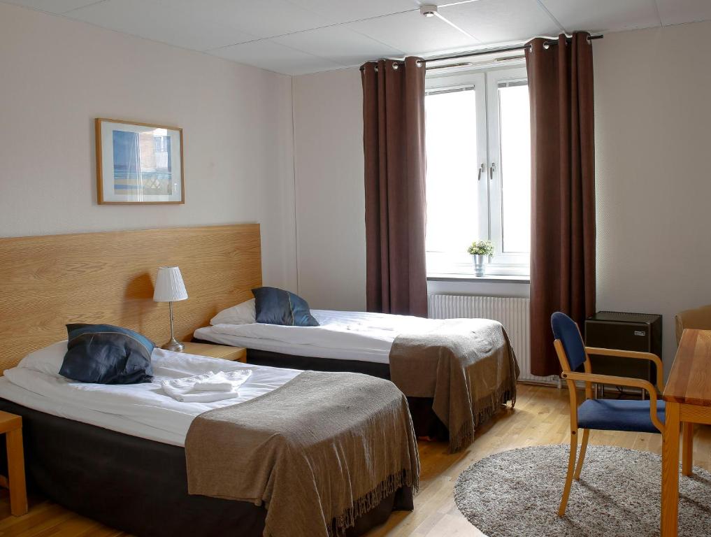 Двухместный (Стандартный двухместный номер с 2 отдельными кроватями) отеля Arkipelag Hotel, Карлскруна