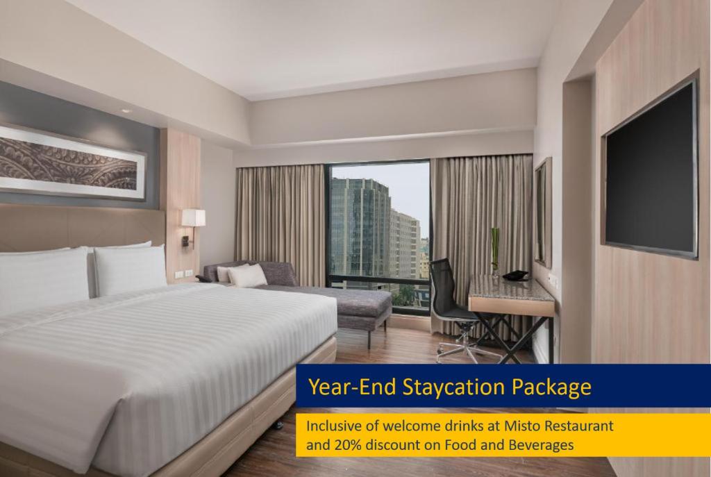 Двухместный (Deluxe Room - Year-End Staycation Package) отеля Seda Central Bloc Cebu, Себу