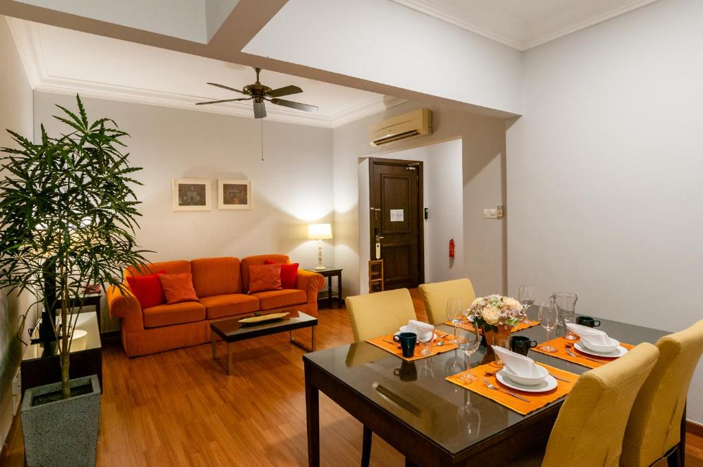 Апартаменты (Люкс с 2 спальнями) апарт-отеля Wedgewood Residences, Куала-Лумпур