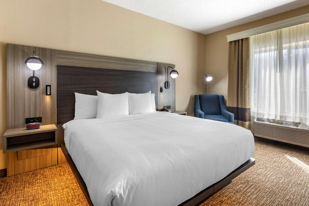 Двухместный (Номер с кроватью размера «king-size» - Для гостей с ограниченными физическими возможностями/Для некурящих) отеля Comfort Inn & Suites North Dallas-Addison, Даллас