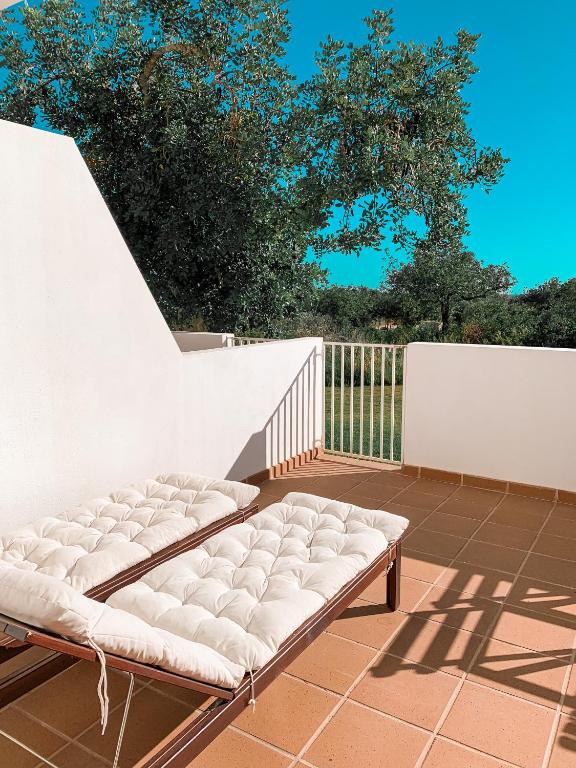 Двухместный (Улучшенный двухместный номер с 1 кроватью и видом на сад) загородного отеля Casa Branca with pool, Тавира