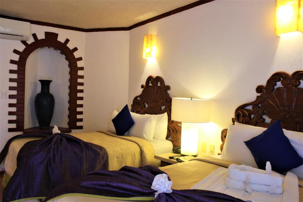Двухместный (Двухместный номер с 2 двуспальными кроватями) отеля Ecotel Quinta Regia, Вальядолид
