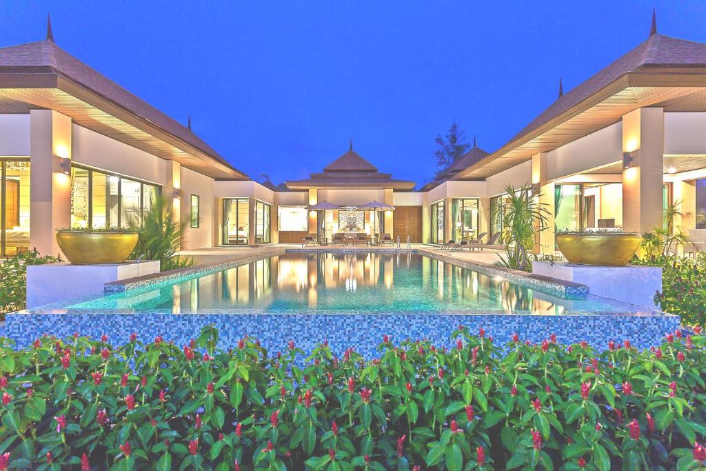Вилла (Вилла с 3 спальнями и видом на океан) виллы Ataman Luxury Villas, Ко-Хо-Кхао