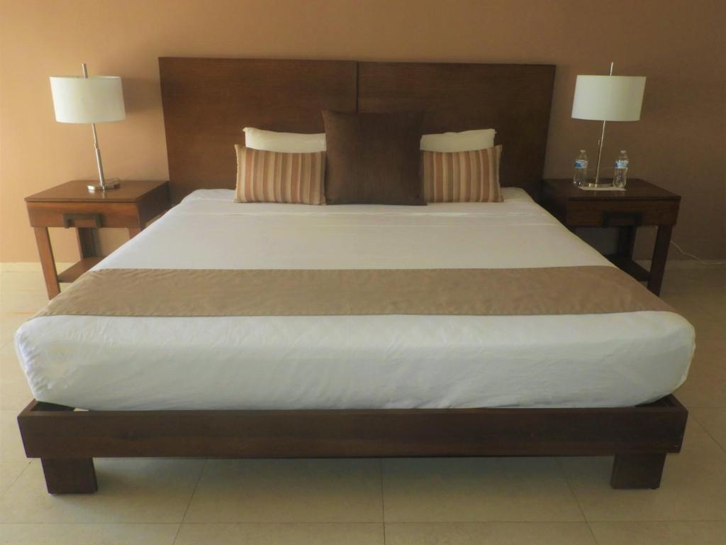 Двухместный (Двухместный номер Делюкс с 1 кроватью и боковым видом на море) отеля Hotel Quinto Sole, Махауаль