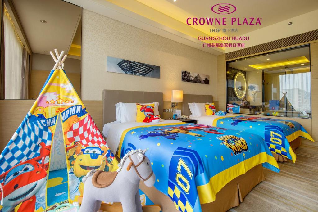 Двухместный (2 Single Premium Kids theme Garden View), Crowne Plaza Guangzhou Huadu