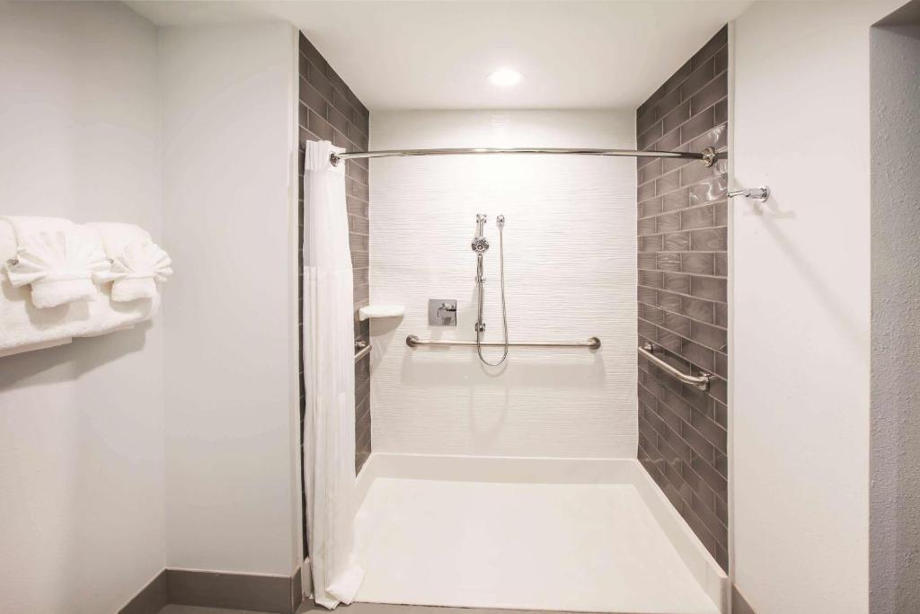 Четырехместный (2 DBL Beds, Mobility/Hearing Accessible Room, Roll-in Shower, Non-Smoking) отеля La Quinta by Wyndham Dallas Downtown, Даллас