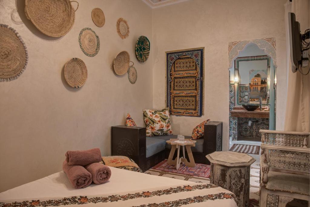 Одноместный (Одноместный номер), Riad Les Oliviers