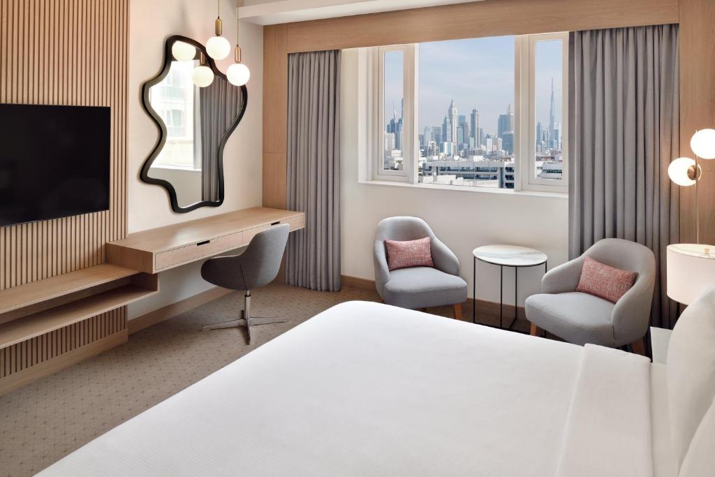 Двухместный (Номер с кроватью размера «king-size» - Для курящих) отеля Ramada Jumeirah Hotel, Дубай