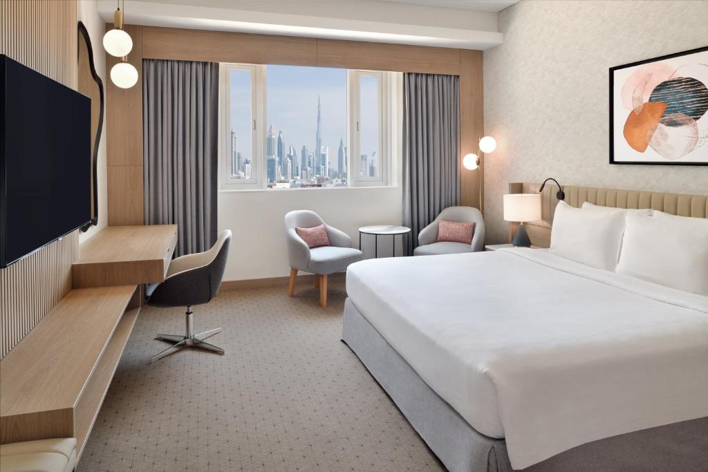 Двухместный (Номер «Премиум» с кроватью размера «king-size» - Для некурящих) отеля Ramada Jumeirah Hotel, Дубай