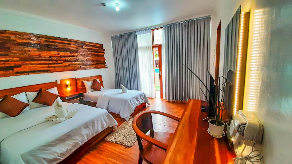 Семейный (Семейный номер Делюкс) курортного отеля Royal Paradise, Панглао