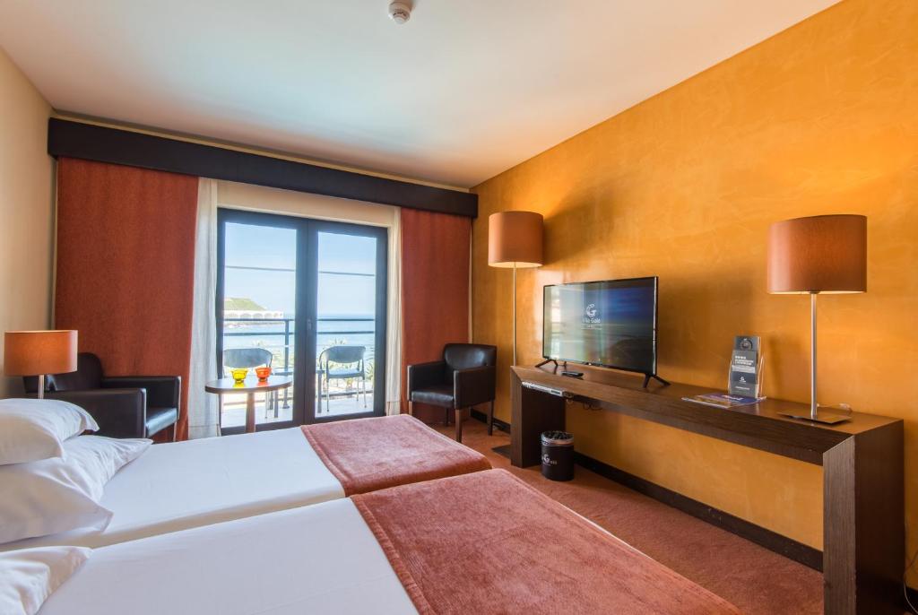 Двухместный (Двухместный номер «Премиум» с 1 кроватью или 2 отдельными кроватями) отеля Vila Gale Santa Cruz, Санта-Крус