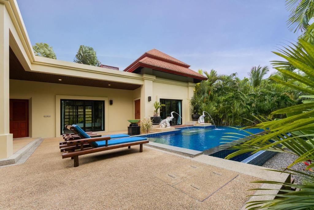 Вилла (Вилла с собственным бассейном), Villa Raas by Tropiclook: Baan Bua Nai Harn