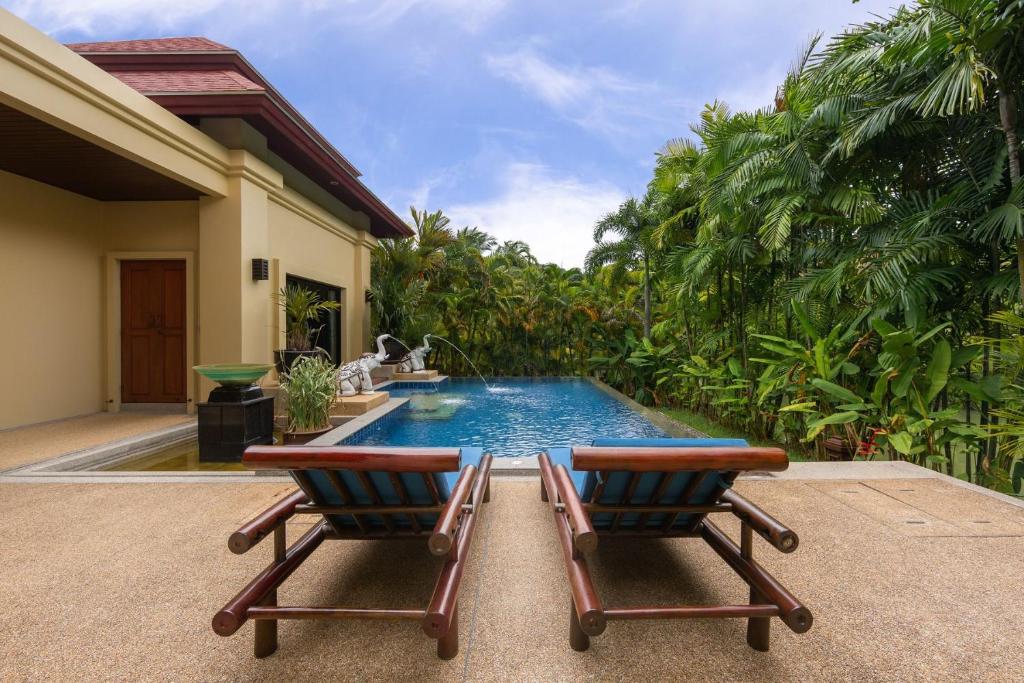 Вилла (Вилла с собственным бассейном), Villa Raas by Tropiclook: Baan Bua Nai Harn