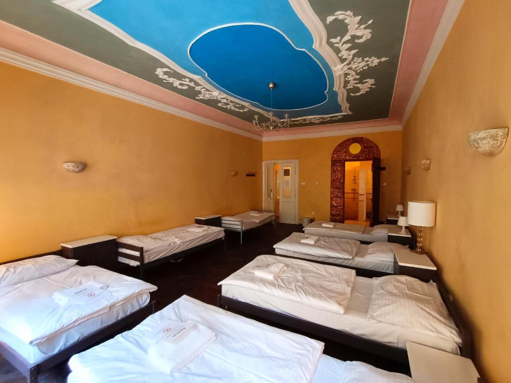 Номер (Односпальная кровать в общем номере для женщин) хостела Charles Bridge Economic, Прага