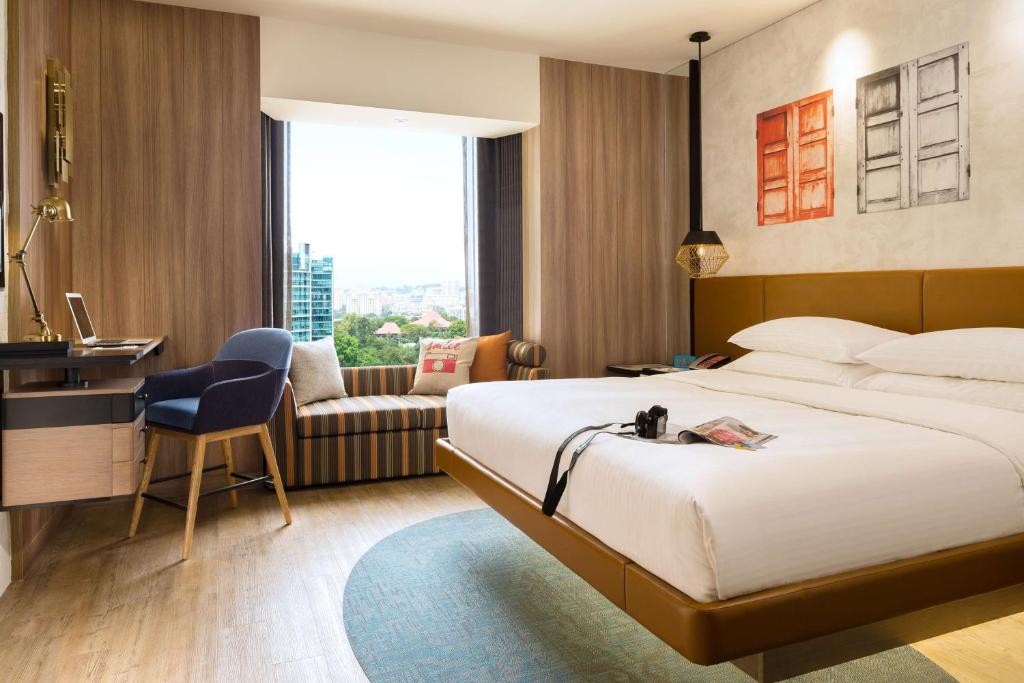 Двухместный (Улучшенный двухместный номер с 1 кроватью) отеля Hotel Jen Tanglin Singapore, Сингапур (город)