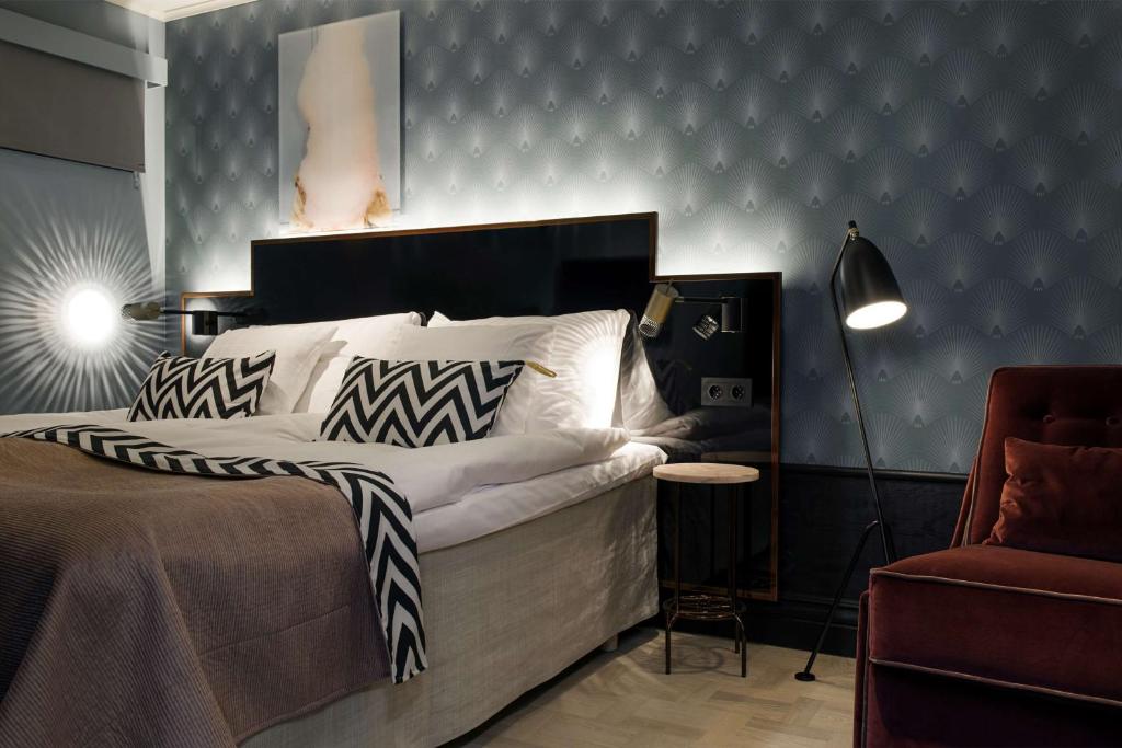 Двухместный (Роскошный двухместный номер с 1 кроватью) отеля Haymarket by Scandic, Стокгольм