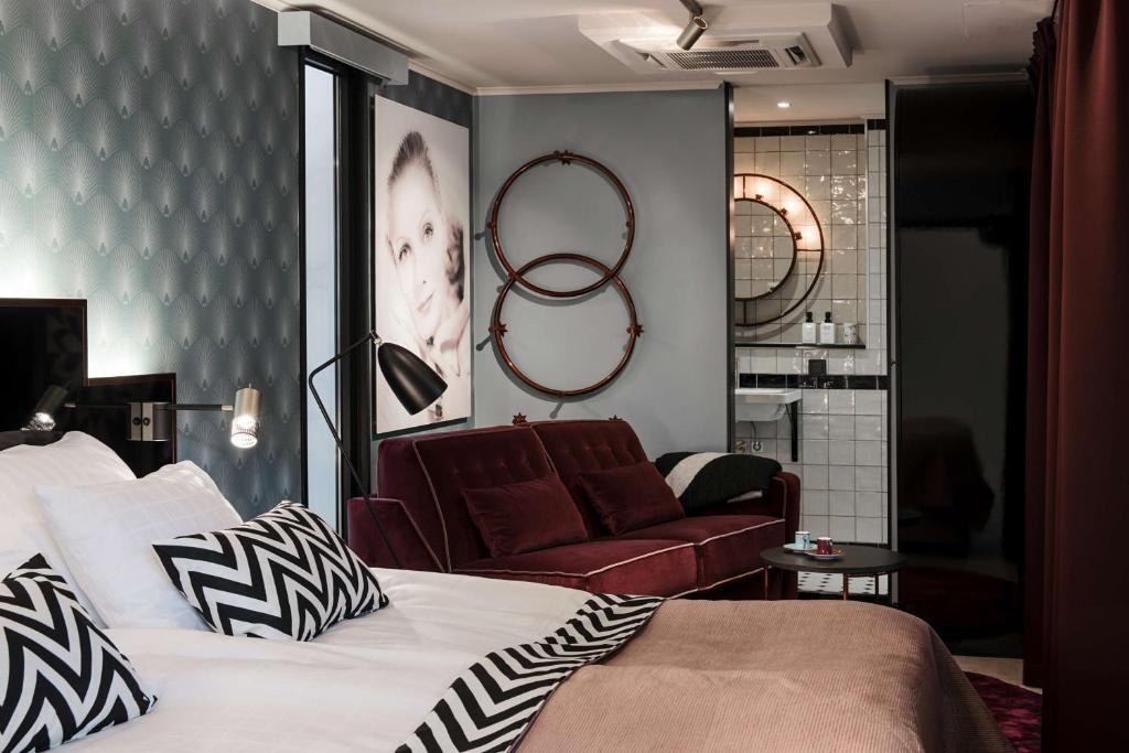 Двухместный (Классический двухместный номер с 1 кроватью - Без окон) отеля Haymarket by Scandic, Стокгольм