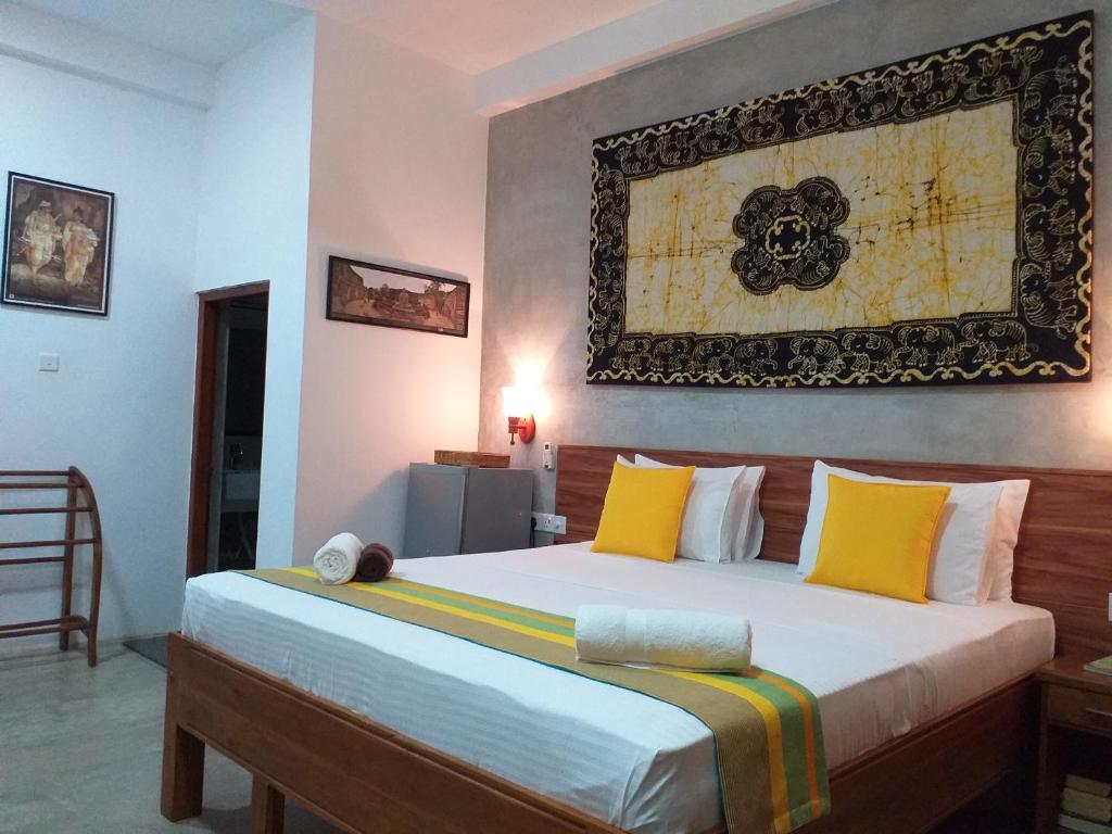 Двухместный (Deluxe Double with Garden & Canal View) отеля Green Wood Villa Negombo, Негомбо