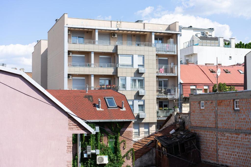 Двухместный (Номер с кроватью размера «king-size») хостела Good People Design Hostel, Белград