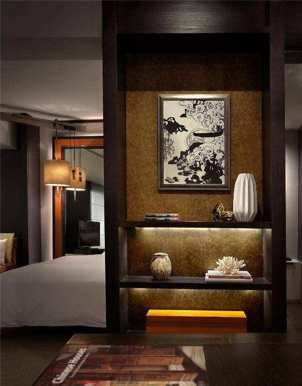 Двухместный (Номер Делюкс с кроватью размера «king-size» - Завтрак включен) отеля Rosewood Beijing, Пекин