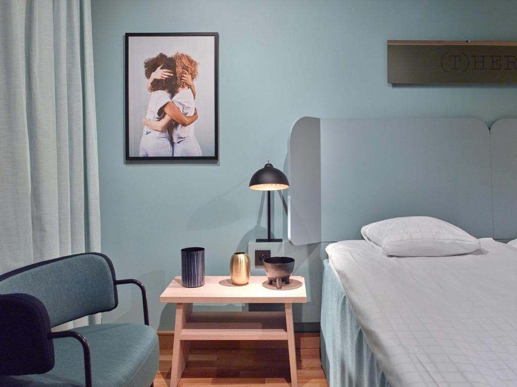 Двухместный (Стандартный двухместный номер с 1 кроватью или 2 отдельными кроватями) отеля Scandic Borlänge, Бурленге