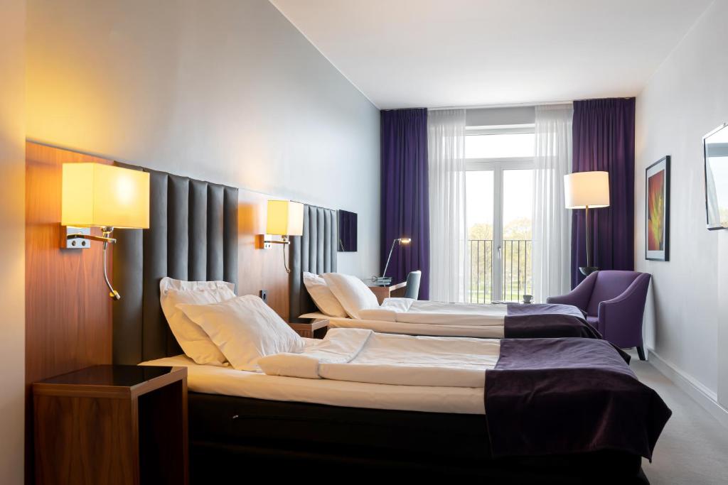 Двухместный (Двухместный номер Делюкс с 1 кроватью или 2 отдельными кроватями) отеля Elite Stadshotellet Eskilstuna, Эскильстуна