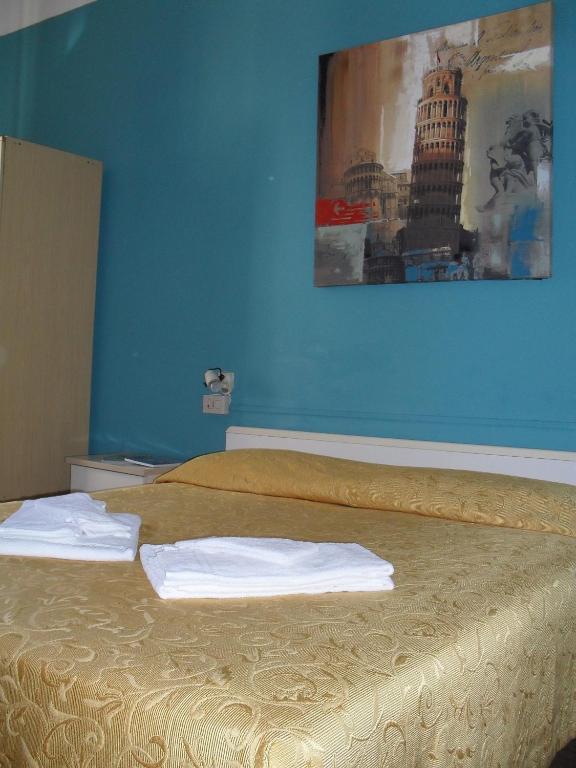 Двухместный (Двухместный номер эконом-класса с 1 кроватью или 2 отдельными кроватями) отеля Albergo Malibu, Сан-Ремо