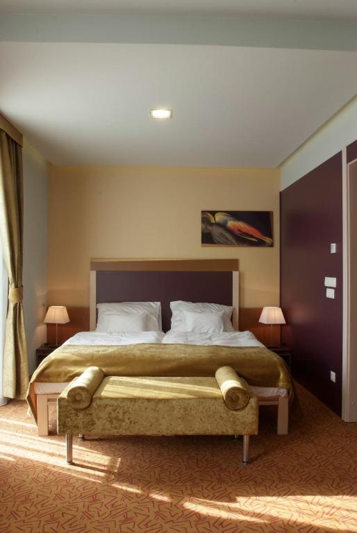 Двухместный (Улучшенный двухместный номер с 1 кроватью или 2 отдельными кроватями) отеля Szent Gellért Hotel, Секешфехервар