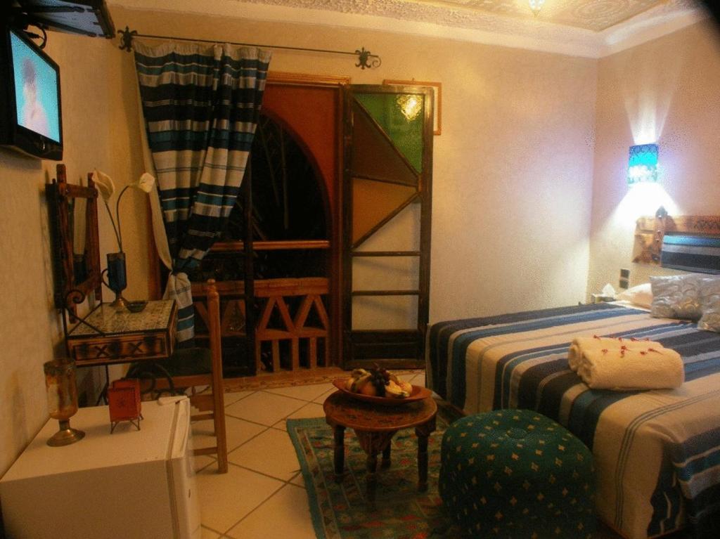 Двухместный (Двухместный номер с 2 отдельными кроватями) отеля Fibule Du Draa Kasbah D'hôtes, Загора