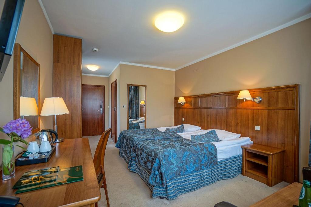 Двухместный (Двухместный номер с 1 кроватью или 2 отдельными кроватями) отеля Farmona Hotel Business & SPA, Краков