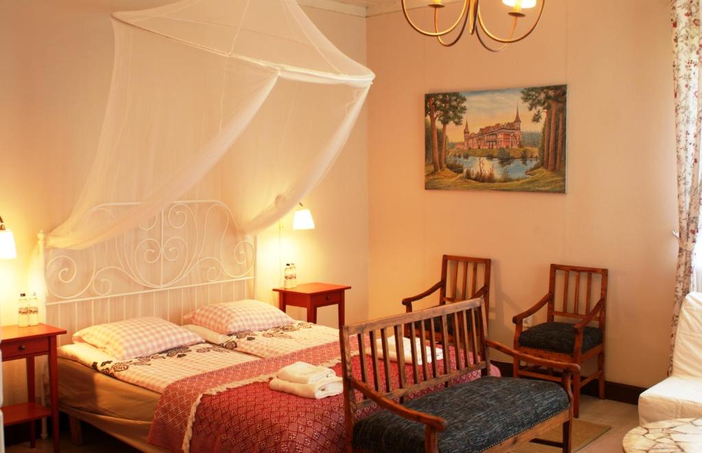 Двухместный (Двухместный номер с 1 кроватью) семейного отеля Pokoje Przy Stoczku, Бяловежа
