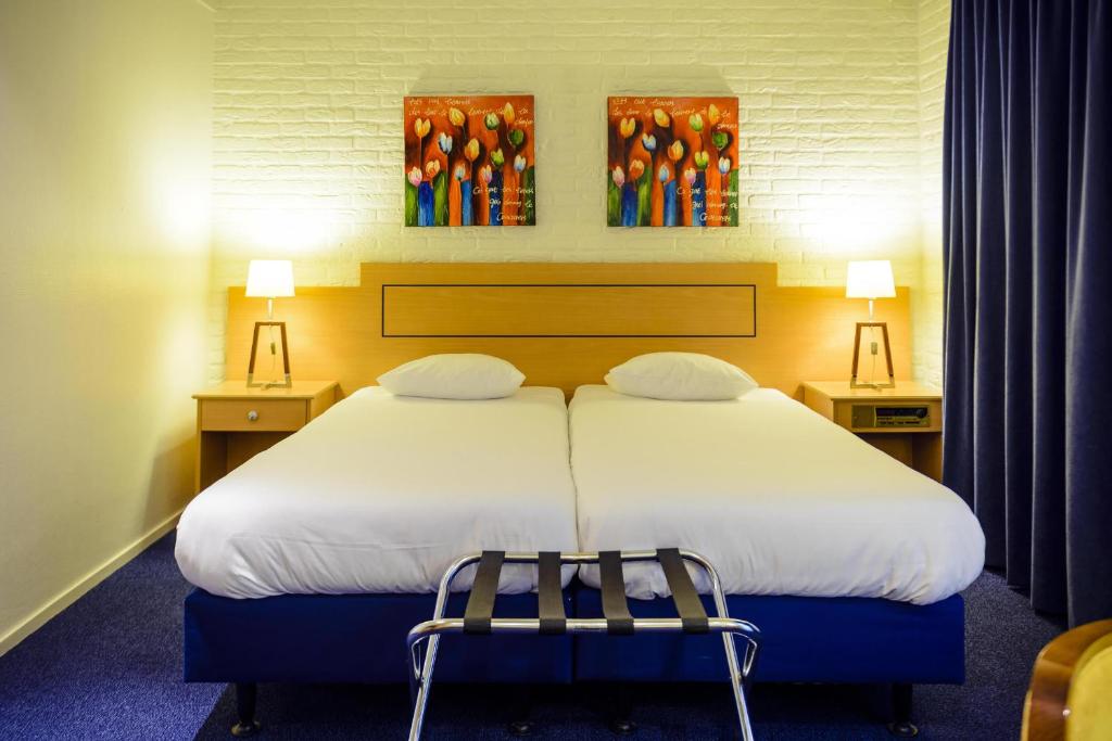 Двухместный (Двухместный номер с 2 отдельными кроватями, ванной и террасой) отеля Fletcher Hotel Restaurant De Wipselberg-Veluwe, Арнем