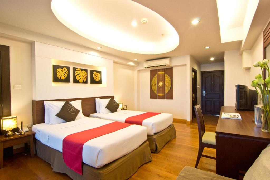 Двухместный (Номер-студио Делюкс) отеля Golden Sea Pattaya, Паттайя